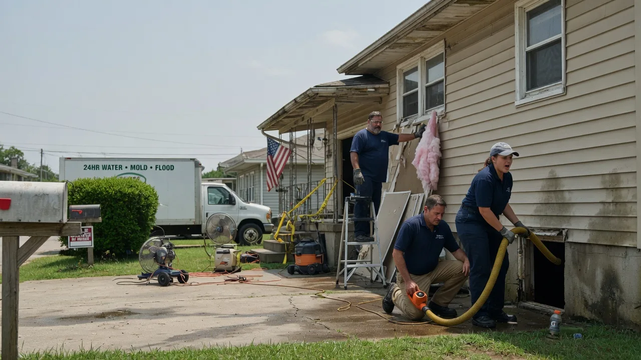 Water Damage Repair in Coushatta, LA near me